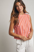 STRIPED TANK TOP / WL25-12083T