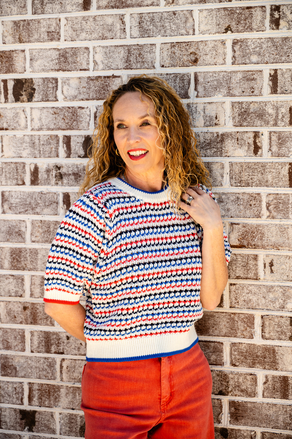 Short Sleeve Sweater